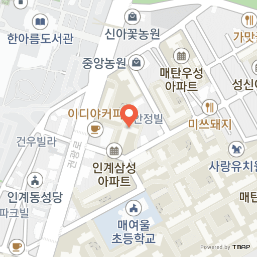 두레봄 주간보호센터 위치 지도