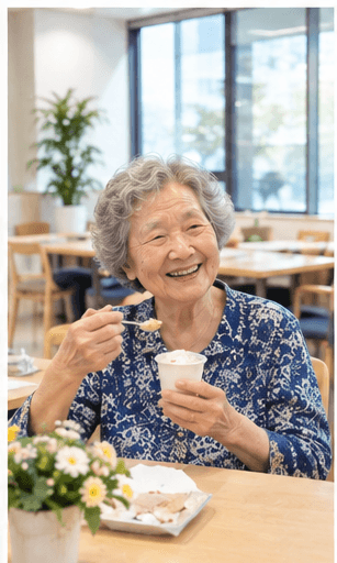 시원한 간식 시간